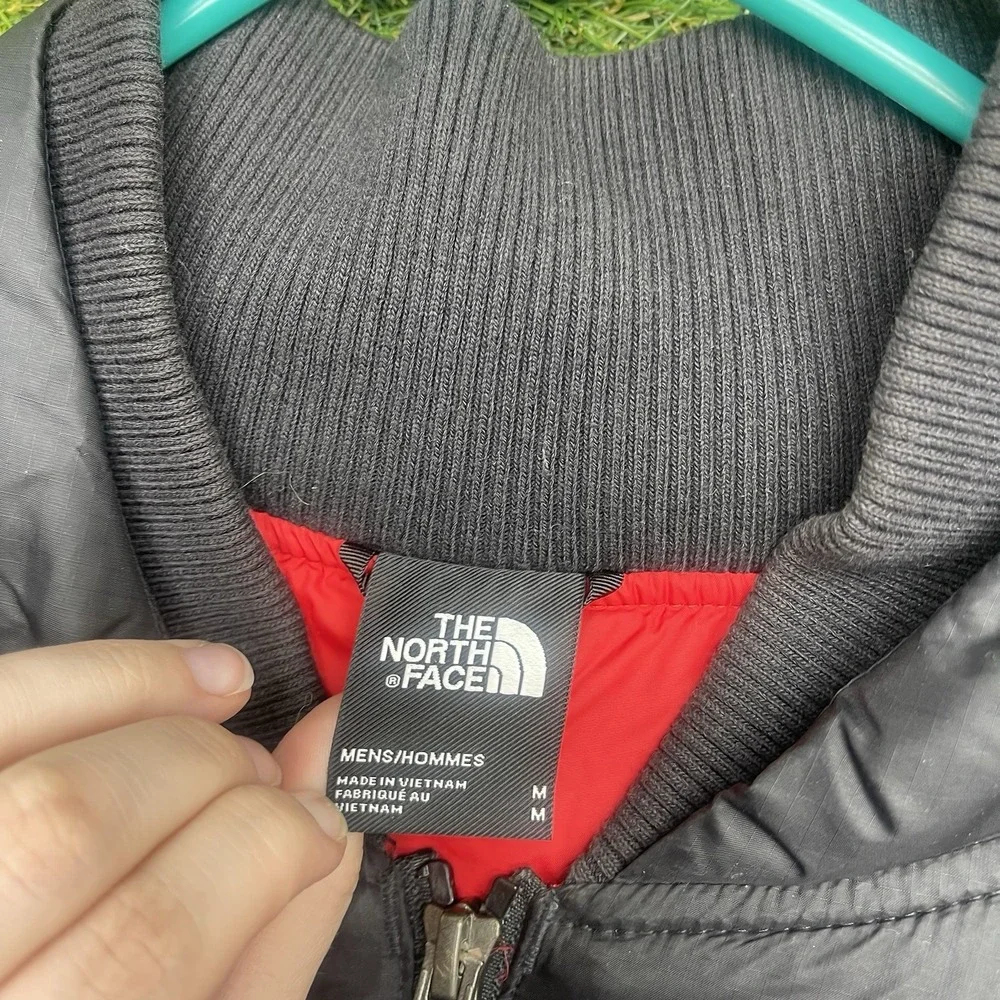 The North Face Dow Jacket Mens Medium Red Down Filled 700 Outdoor Puffer Hiking